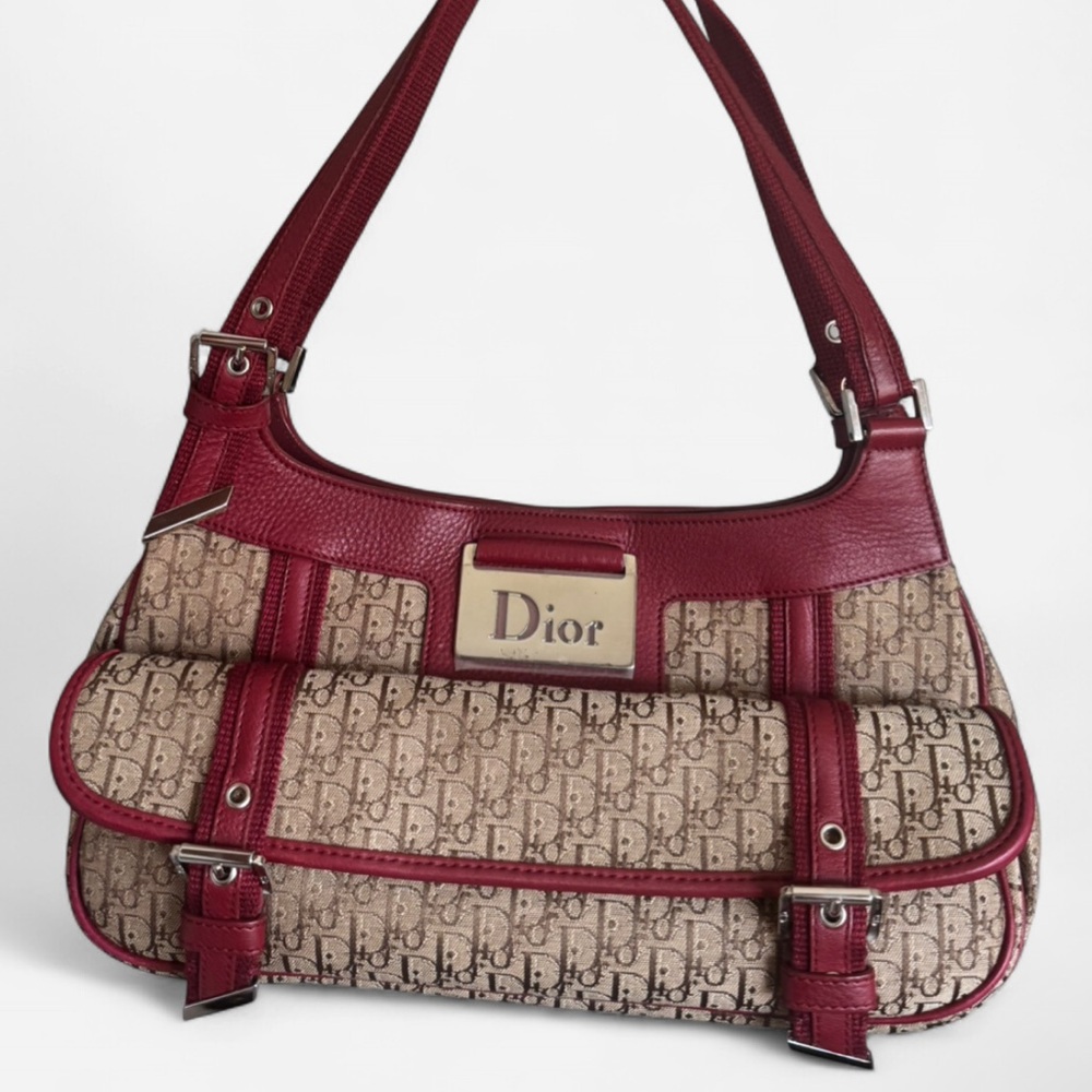 EXCELLENT Rare Christian Dior Galliano Columbus Trotter Street Chic Shoulder Bag